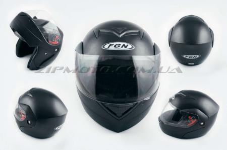 Шлем трансформер   (mod:J) (size:М, черный матовый)   FGN - 26668
