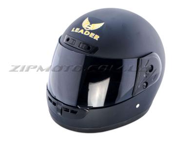 Шлем-интеграл   (size:M, черный матовый, +черный визор)   LDR - 26754