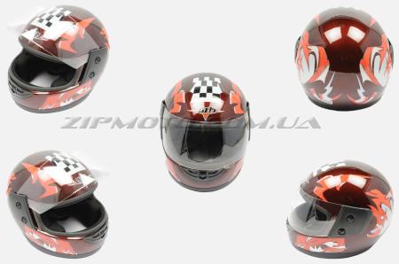 Шлем-интеграл   (mod:1) (size:S, красный)   BLD - 26802