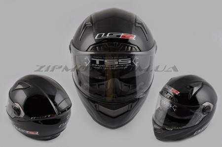 Шлем-интеграл   (mod:385/396) (size:L, черный, солнцезащитные очки)   LS-2 - 27000