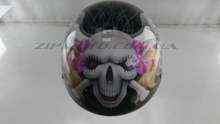 Шлем-каска   DOT   (mod:908) (skull) - 27131