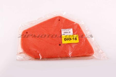 Элемент воздушного фильтра   Honda DIO AF18   (поролон с пропиткой)   (красный)   AS - 27729