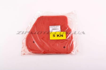Элемент воздушного фильтра   Yamaha JOG 5KN   (поролон с пропиткой)   (красный)   AS - 27994