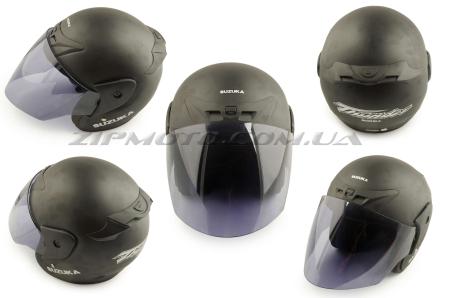 Шлем открытый   (mod:601) (size:L, черный матовый)   FGN - 29557