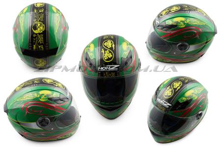 Шлем-интеграл   (mod:OP02) (size:M, зеленый)   HONZ - 29590
