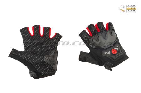 Перчатки без пальцев   (mod:MC-29D,size:L, красные)   SCOYCO - 29974