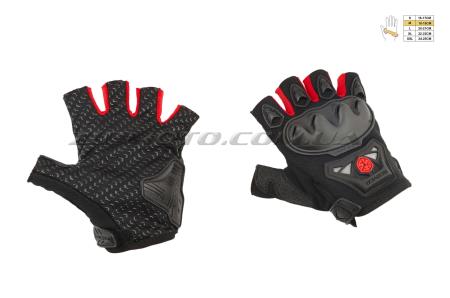 Перчатки без пальцев   (mod:MC-29D,size:M, красные)   SCOYCO - 29977