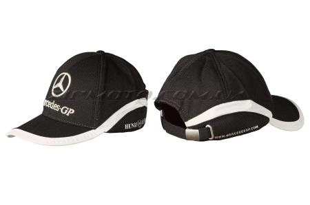 Бейсболка   Mercedes-Benz   (черная, 100% хлопок) - 30040