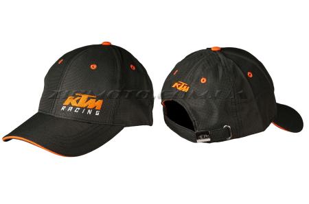 Бейсболка   (черная, 100% хлопок)   KTM RACING - 30051