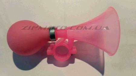 Сигнал- клаксон воздушный велосипедный   (mod:BK9)   (розовый)   YKX - 32662