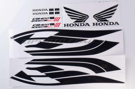 Наклейки (набор)   Honda     (56x14см)   (#newB) - 33031