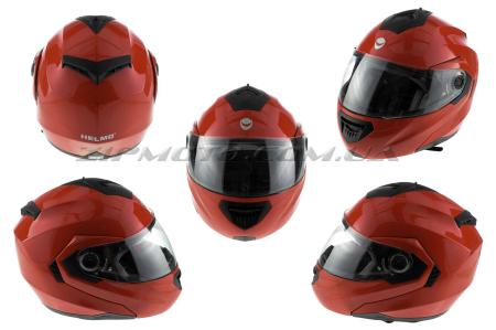 Шлем трансформер   (mod:FL258) (size:L, красный)   HELMO - 33394