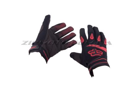 Перчатки   DIRTPAW   (mod:033, size:XL, черно-красные)   FOX - 34814