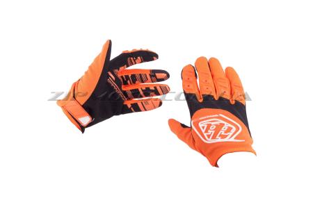 Перчатки   TLD   (mod:030, size:XL, оранжевые) - 34862