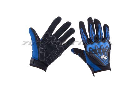 Перчатки   AXE RACING   (size:M, синие) (mod:1) - 34946