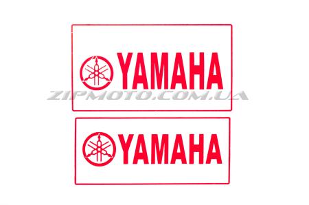 Наклейка   декор   YAMAHA   (22.7x12.6см, красная)   (#4299B) - 40208