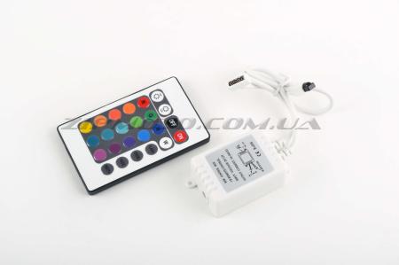 RGB-контроллер (ИК ПДУ, 24 кнопки) - 416