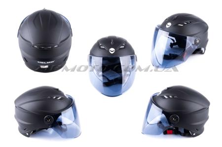 Шлем открытый   (mod:SM868) (size:XL, черный)   HELMO - 41815