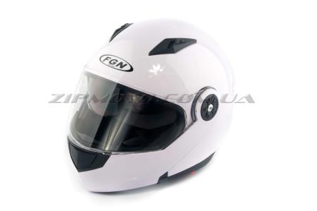 Шлем трансформер   (mod:FX-115) (size:L, белый)   FGN - 41886