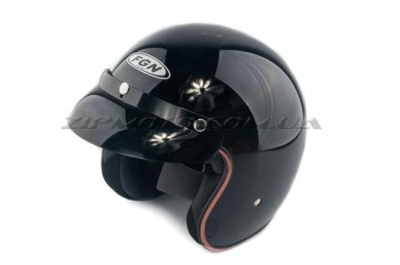 Шлем открытый   (mod:FX-510) (size:L, черный)   FGN - 41900