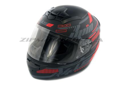 Шлем-интеграл   (mod:FF352) (size:XL, черно-серый, ROOKIE)   LS-2 - 41974