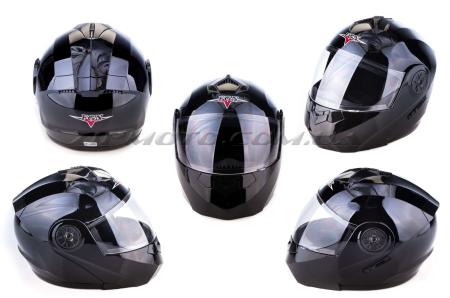 Шлем трансформер   (mod:FX889) (size S:, черный)   FGN - 42410