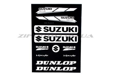 Наклейка   SUZUKI (22х35см) - 43386