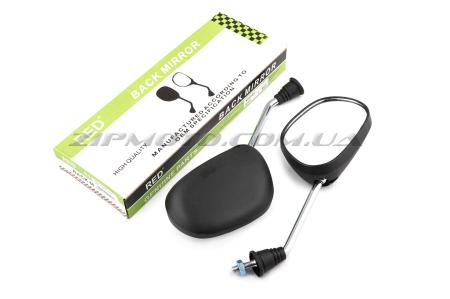 Зеркала   Honda DIO   (черные с хромированной ножкой)   MANLE - 44971