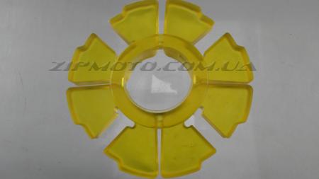 Резинка демпферная   Zongshen, Lifan 150/200   (4шт, силикон, желтые)   ZV - 46431