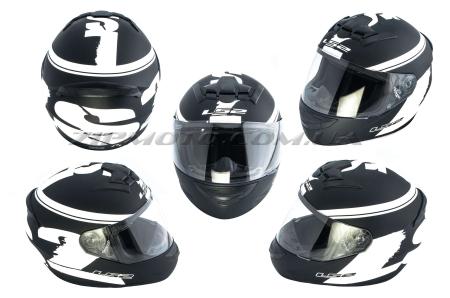 Шлем-интеграл   (mod:FF352) (size:XXL, черный)   LS-2 - 47633