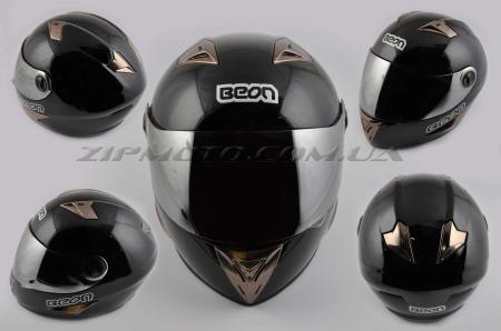 Шлем-интеграл   (mod:B-500) (size:L, черный)   BEON - 47790