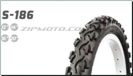 Велосипедная шина   20 * 1,90   (S-186 косичка)   Delitire-Индонезия   (#LTK) - 54070