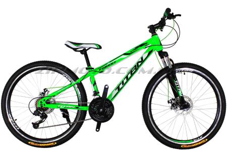 Велосипед (в сборе)   Titan Forest 26 Green-Black-White   (26TWS17-41-2)   T-BIKE - 55706