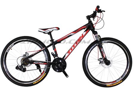 Велосипед (в сборе)   Titan Forest 26 Black-Red-White   (26TWS17-41-3)   T-BIKE - 55707