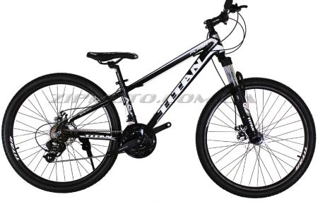 Велосипед (в сборе)   Titan Flash 26 Black-White-Gray   (26TWA17-47-1)   T-BIKE - 55721