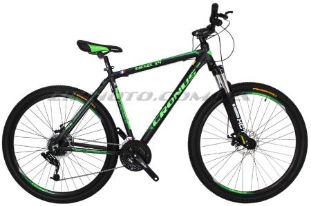 Велосипед (в сборе)   Cronus Diesel X4 29 Black-Green   (CRN-18-29-1)   T-BIKE - 55745