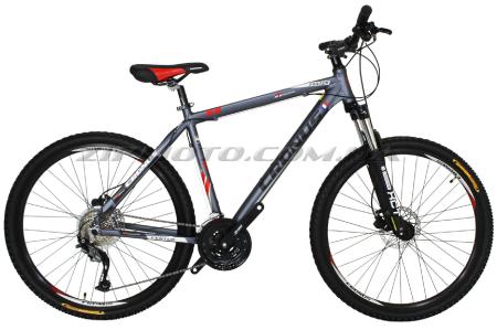 Велосипед (в сборе)   Cronus Fantom 27.5 Gray-Red-Black   (CRN-18-27-1)   T-BIKE - 55751