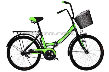 Велосипед (в сборе)   Titan Десна 24 Black-Green   (16TDB-24-3)   T-BIKE - 55768