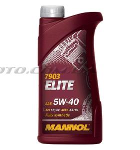 Масло   4T, 1л   (SAE 5W-40, синтетика, Elite 5W-40 API SN/CF)   MANNOL - 55815
