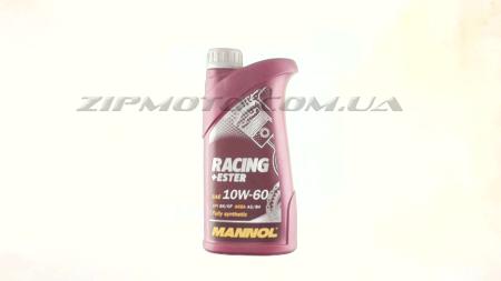 Масло   4T, 1л   (SAE 10W-60, синтетика, Racing+Ester 10W-60 API SN/SM/CF)   MANNOL - 55817