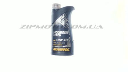 Масло автомобильное, 1л   (SAE 10W-40, полусинтетика, Molibden Benzin API SL/CF)   MANNOL - 55831