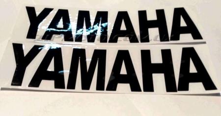 Наклейка   буквы   YAMAHA   (22х6см, 2шт, черные)   (#HCT10005) - 57896