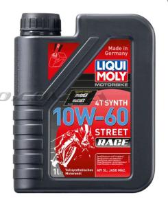 Масло   4T, 1л   (синтетика, 10W-60, Motorbike 4T Synth Street Race, для гонок)   LIQUI MOLY   #1525 - 57932