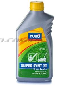 Масло   2T, 1л   (полусинтетика, SUPER SYNT 2T Green Garden, JASO, ISO-L-EGC, API TC)   YUKO - 57999