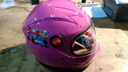 Шлем детский интеграл   (розовый)   (MULT)   FGN   (#VV) - 60381