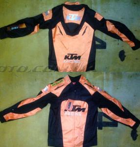 Мотокуртка   KTM   (текстиль) ( size:M, черно-оранжевая) - 60537