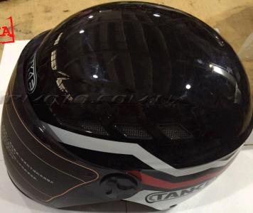 Шлем открытый   (mod:210) (size:L, черный, +тонированный визор)   TANKE (Уценка2) - 60862
