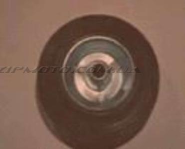 Колесо для тачек и платформ (литая резина)   (125/37,5- 50mm, игольчатый подшипник)   MRHD - 62638