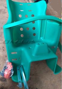 Кресло детское на велосипед   (пластик) (зелёное)   HVZ - 68281