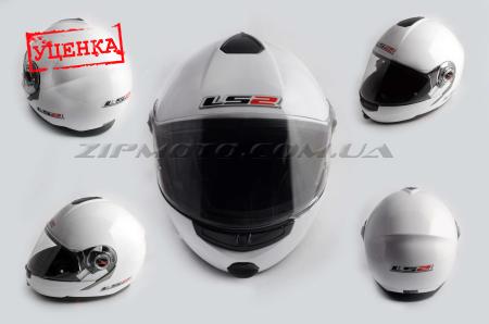 Шлем трансформер   (size:M, белый, + солнцезащитные очки)   LS-2 (Уценка3) - 69112